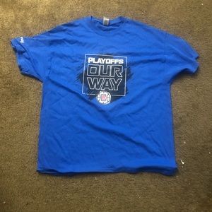 Clippers 2021 playoff tee